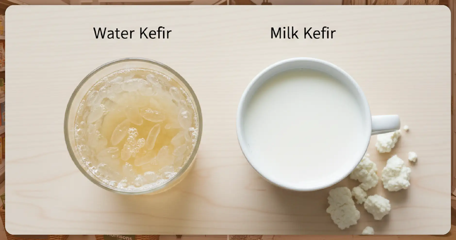 Water Kefir vs Milk Kefir
